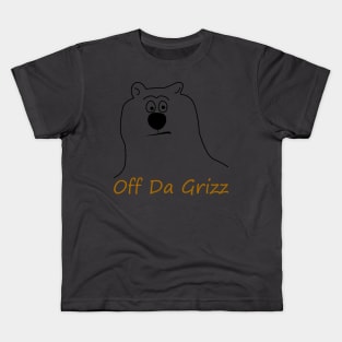 OFF-DA-GRIZZ Kids T-Shirt